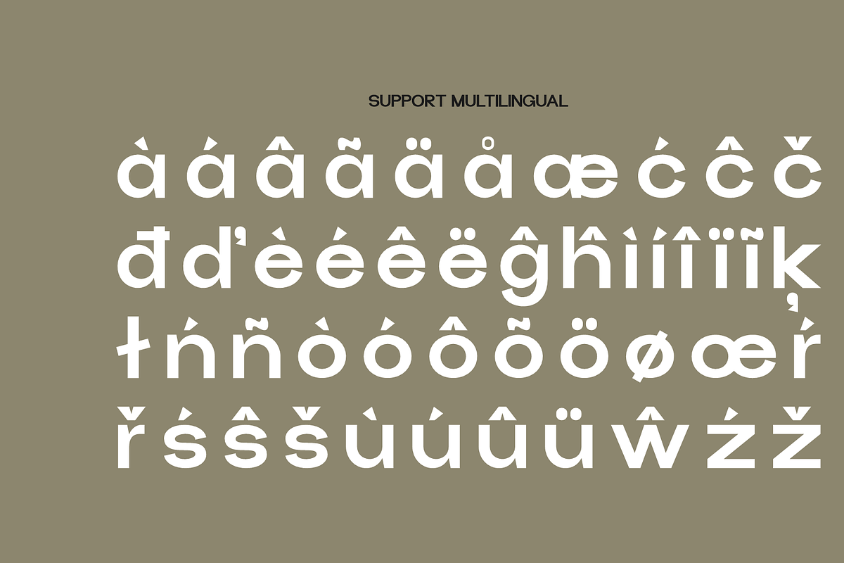 Pasbile - Sans Serif Modern Font, a Sans Serif Font by MaikoHatta (Photo 6 of 8)