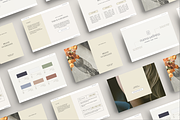 Brand Guidelines Template, a Presentation Template by Studio_Evergreen (Thumbnail 2 of 11)