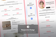 Student Personal Portfolio Website, a Landing Page Template by twinstd (Thumbnail 3 of 5)