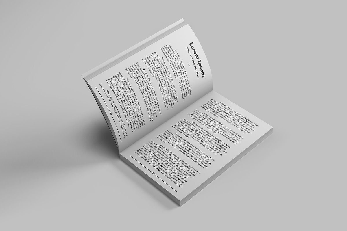 Mass-market Paperback Book Mockup, a Books & Magazine Mockup by Illusiongraphic (Photo 9 of 23)
