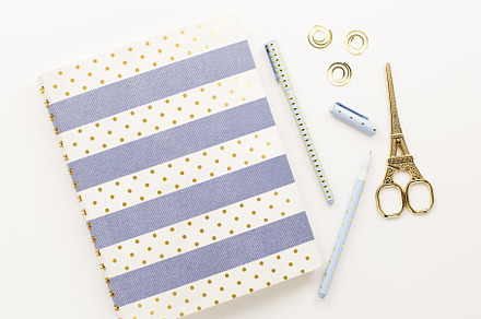 Stock Photo - Blue Desktop #06, a Business Photo by Savvy Stock Shop