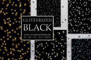 Glitterized Black, a Texture Graphic by Julie Campbell (Thumbnail 1 of 10)