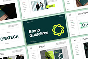 Figma - Brand Manual Presentation, a Branding & Logo Template by Templeste (Thumbnail 1 of 5)