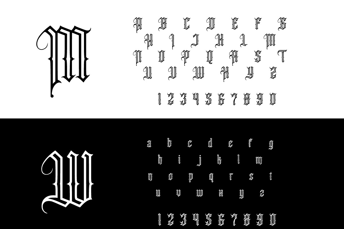 Sclupture Gothica Letter, a Blackletter Font by cromatixclassroom (Photo 6 of 7)