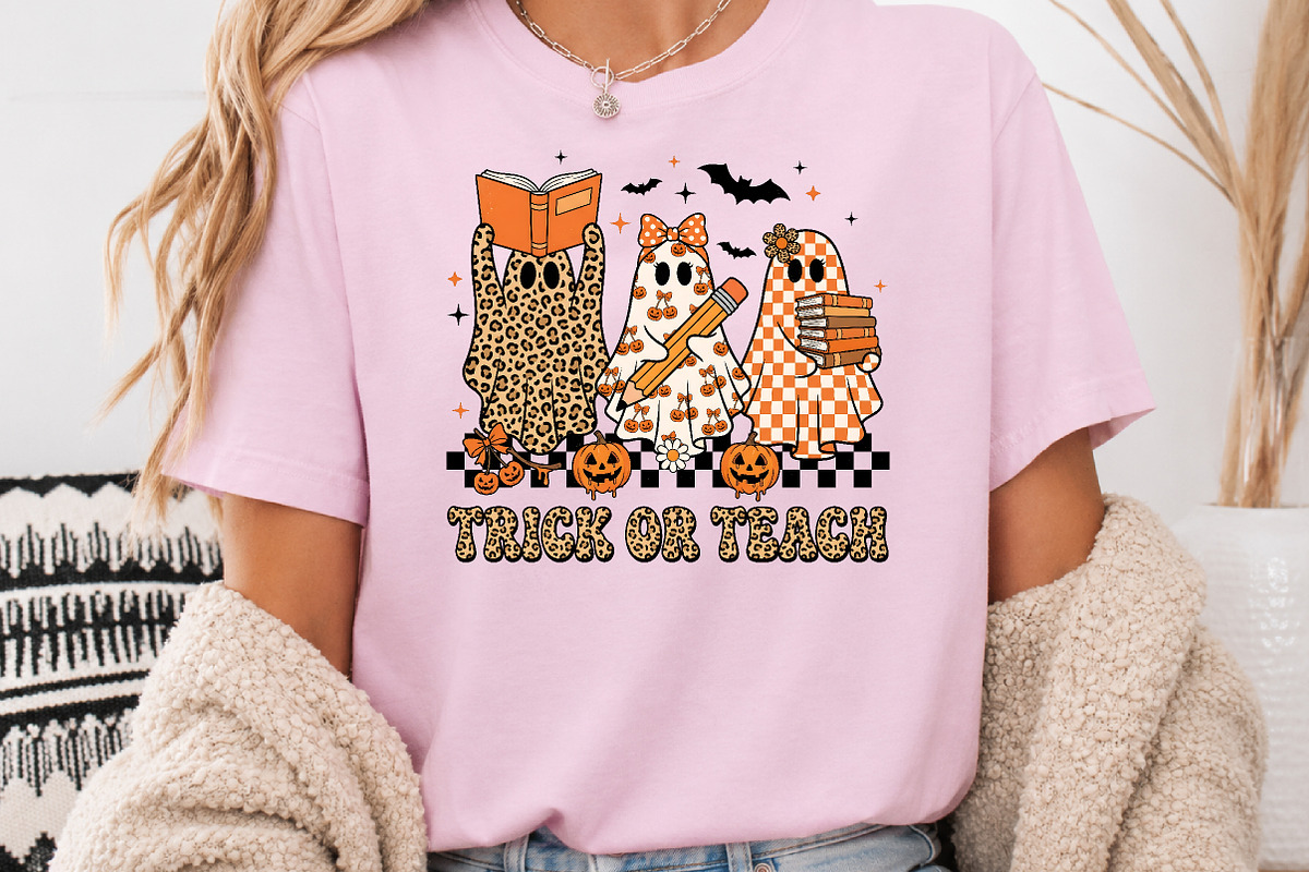 Trick or Teach Halloween PNG, a Seasonal Illustration by Rose Art (Photo 4 of 5)