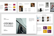 Otoro : Fashion Pitch Google Slides, a Presentation Template by Punkl Camp (Thumbnail 1 of 9)