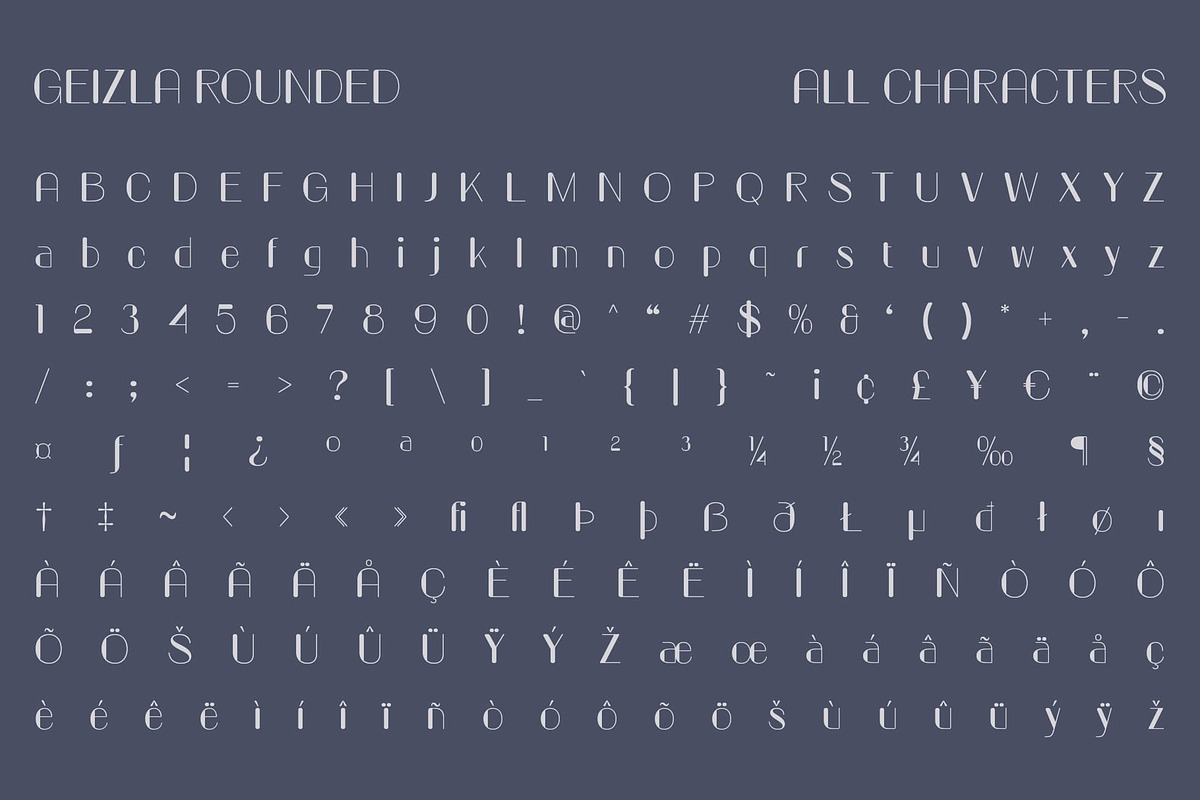 Geizla Rounded, a Serif Font by Craft Supply Co. (Photo 8 of 8)