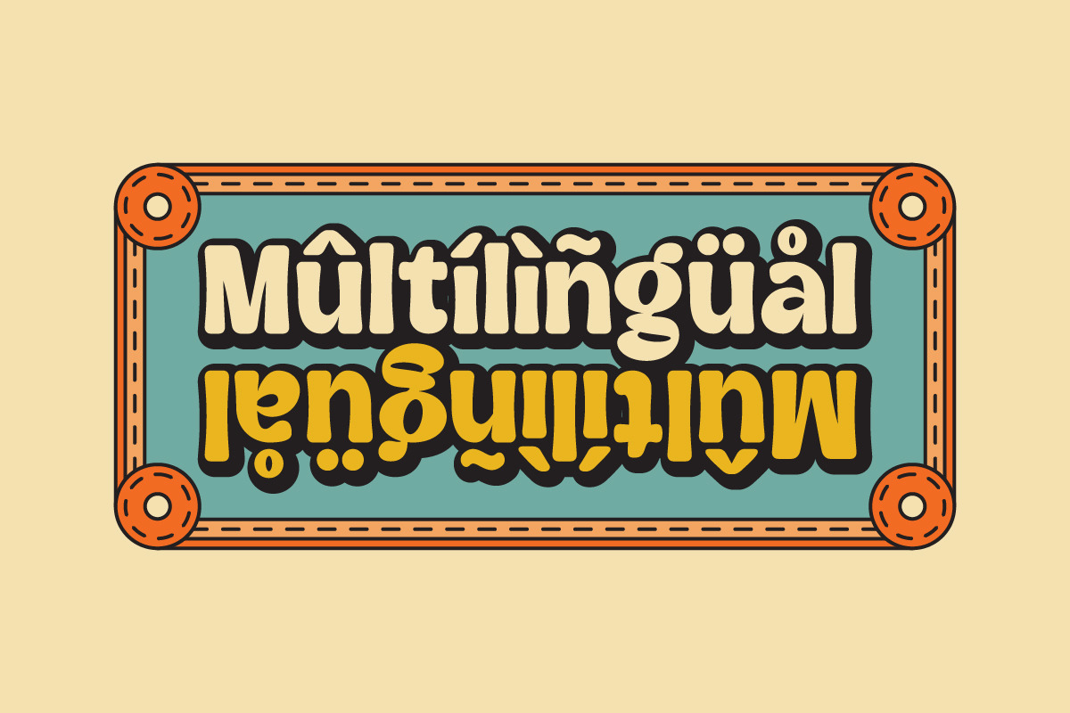 Kelpo - Groovy Retro Typeface, a Serif Font by Dharmas Foundry (Photo 15 of 15)
