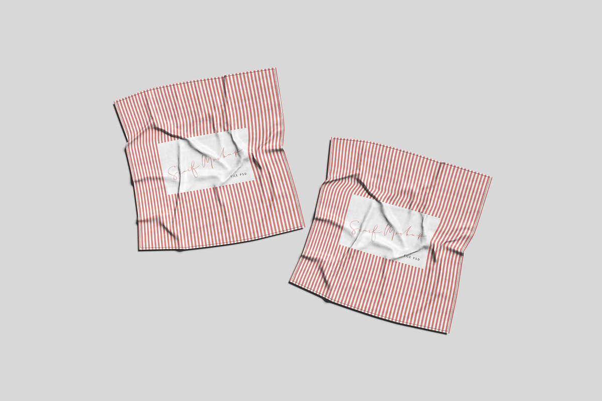 Scarf Mockup, a Merchandise Mockup by AnasStudio (Photo 4 of 5)