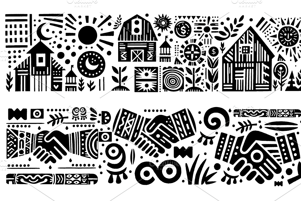 Vintage Tailor Folk Art, a Decorative Illustration by devastd (Photo 14 of 28)