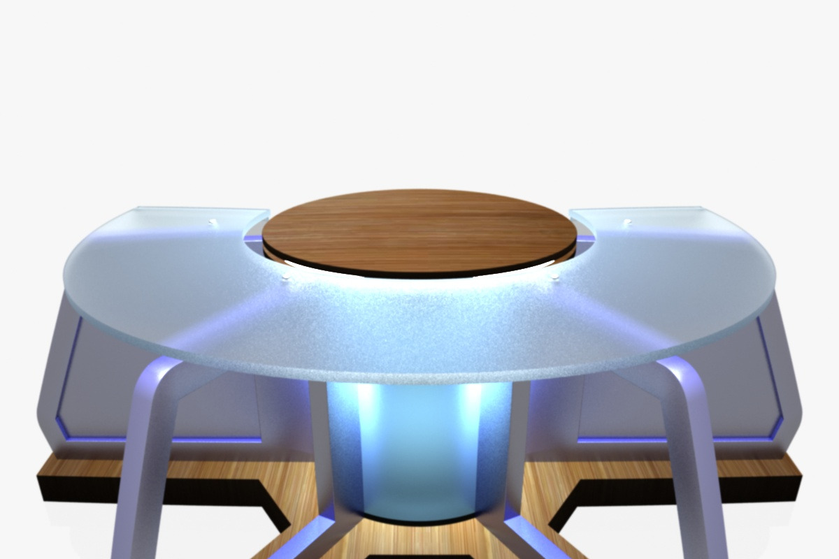 TV Studio Desk Collection (12 PCS), a Furniture 3D Model by akerStudio (Photo 85 of 153)