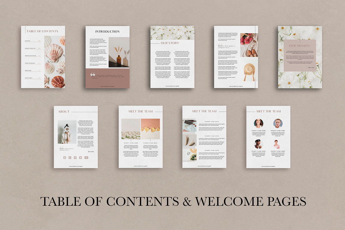 Client Welcome Packet Template – IVY