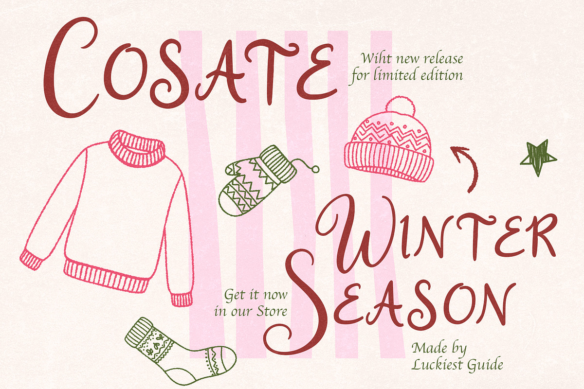Luckiest Guide – Sweet & Playfull, a Handwritten Font by dailygraphic (Photo 4 of 9)