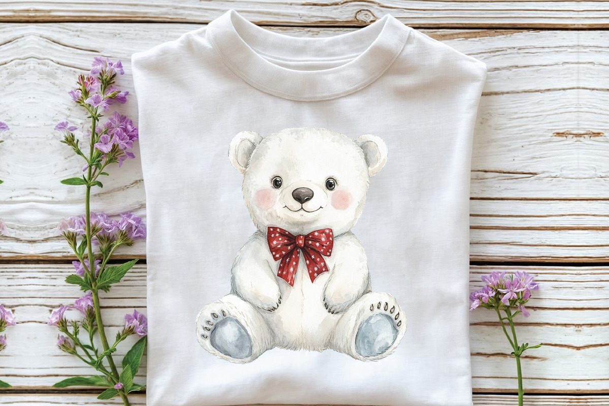 Baby's 1st Christmas Festive Clipart, an Illustration by CraftArtStudio (Photo 5 of 6)