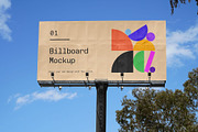 Billboard Poster Street Mockup, an Advertising Mockup by Asylab (Thumbnail 1 of 5)