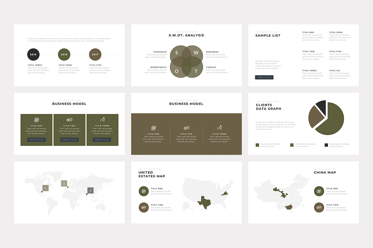 Segoe Minimal PowerPoint Template, a Presentation Template by slidequest (Photo 12 of 18)