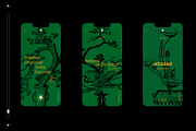 Ikebana Botanical Illustration Set, a Decorative Illustration by Nomad Visuals (Thumbnail 3 of 9)