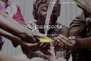 Grassroots Nonprofit WordPress Theme