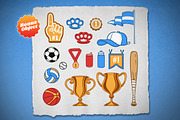 Retro Sports Animal Mascot Vol 3, an Animal Illustration by bazzier_graphik (Thumbnail 4 of 7)