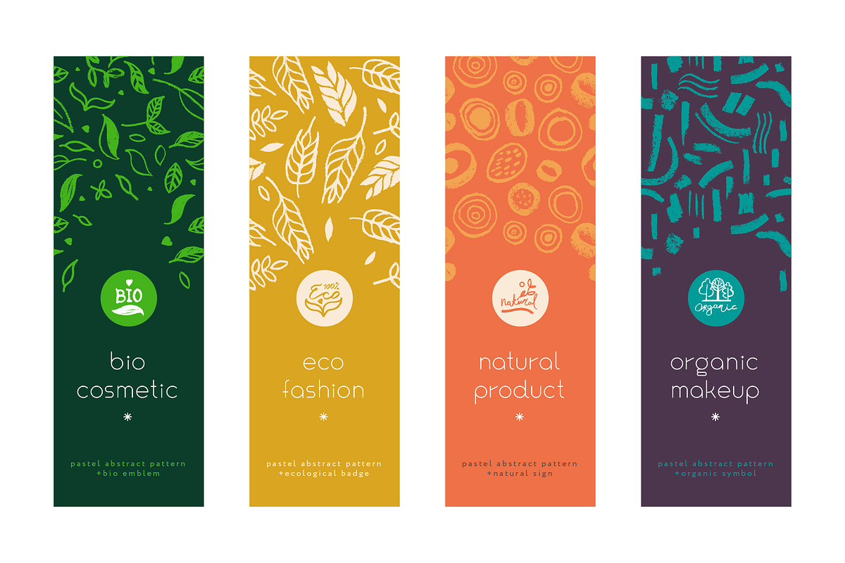 Organic shapes & Ecology concept, a Branding & Logo Template by Folkheart (Photo 18 of 20)