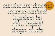 Sunshower Dreams - Exotic Font, a Script Font by Tropical Type (Thumbnail 8 of 13)