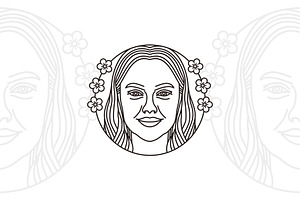 Pretty Woman Logo, a Branding & Logo Template by Atlantis X Nurman Arbai