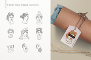 Antica. Aesthetic Logos Generator, a Branding & Logo Template by Cosmic Store (Thumbnail 5 of 16)