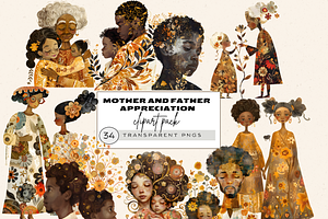 MOTHER AND FATHER APPRECIATION, a Person Illustration by Daring Digies