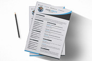 Resume Template and Cover Letter, a Resume Template by designvillage (Thumbnail 2 of 13)