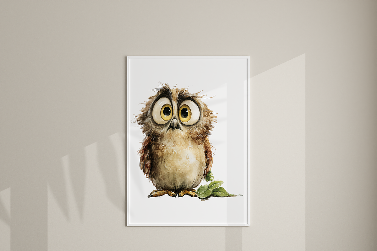 25 Owl Clipart PNGs, an Animal Illustration by Pati Charm Studio (Photo 7 of 8)