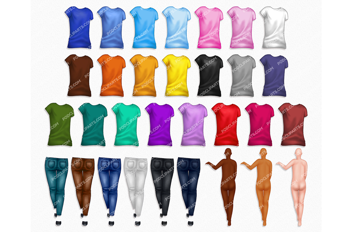 Big Family, Back View Clipart PNG, a Person Illustration by Podcliparts (Photo 6 of 10)
