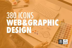 380 Icons - Web & Graphicdesign