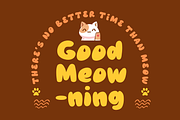 Momocat - Cute Font, a Handwritten Font by LetterStuff Typefoundry (Thumbnail 4 of 9)