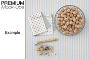 Kitchen Towel & Tablecloth Mockups, a Product Mockup by mock-ups (Thumbnail 15 of 15)
