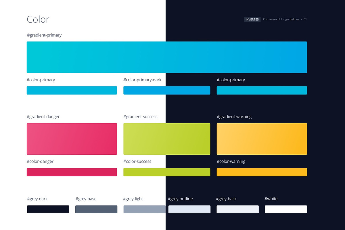 Primavera Dual UI Kit, an UI Kit Template by Anna Arteeva
