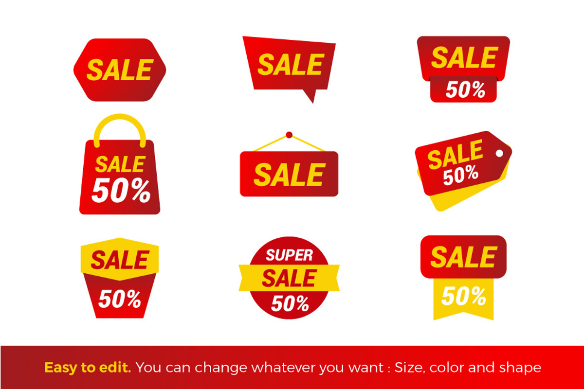 Sale Banner Pack, a Stationery Template by Kang1993 (Photo 2 of 2)