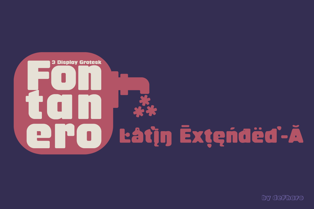 Fontanero -3 fonts- preview 5