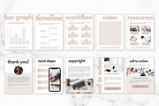 Workbook Template for Canva | Blush, a Magazine Template by Thirty One Palms Studio (Thumbnail 4 of 10)