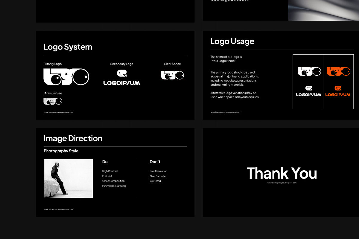 Agency Brand Guidelines Template, a Presentation Template by bonjourdsgnco (Photo 4 of 4)
