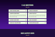 NFT Landing Page HTML Template, a Landing Page Template by CodexCoder Themes (Thumbnail 7 of 8)
