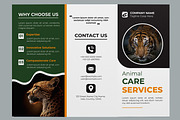 Animal Care Trifold Layout, a Brochure Template by MightyDesign (Thumbnail 2 of 7)