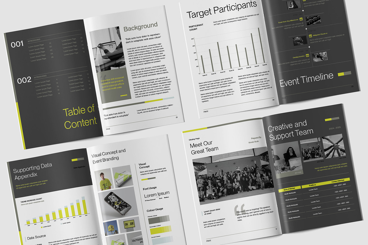 Project Business Proposal Template, a Brochure Template by TMint Play (Photo 2 of 8)