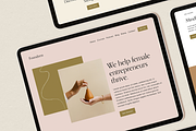 Squarespace 7.1 Template - Foundress, a Websites & App Template by Station Seven (Thumbnail 3 of 4)