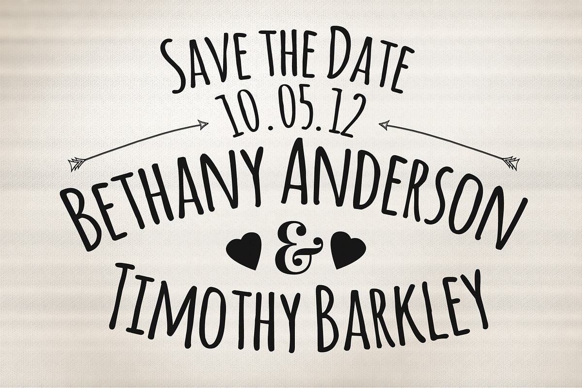 Stamp Style Save The Date, an Invitation Template by tbarkley