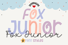 Fox Junior 6 Font Styles