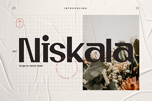 Niskala - Elegant Stylist Typeface