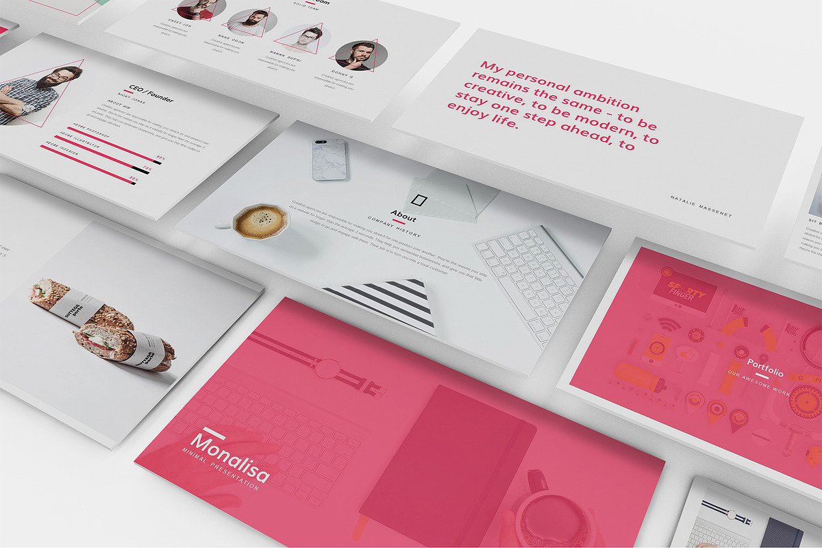 Creative Keynote Template, a Presentation Template by Incools Stokie (Photo 2 of 10)
