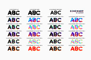 Echowarp. OTF-SVG family., a Symbol Font by Luxfont (Thumbnail 5 of 12)