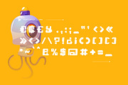 Fiexus - Tech Display Font, a Sans Serif Font by Dhabee (Thumbnail 2 of 9)