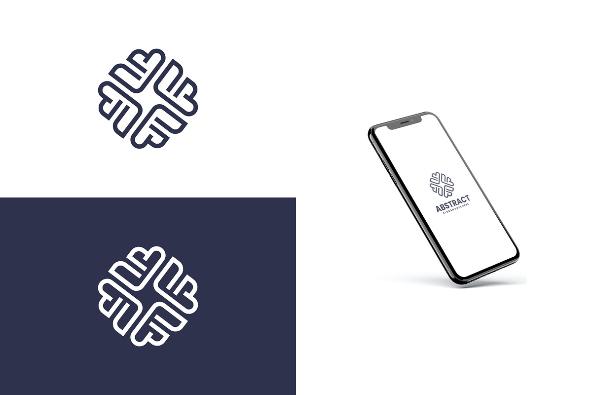 Line Art Abstract Logo Design, a Branding & Logo Template by Artnivora.Std (Photo 2 of 4)